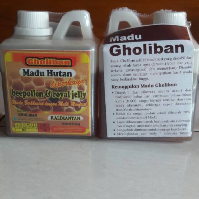 

Madu gholiban hutan kalimantan 500gr