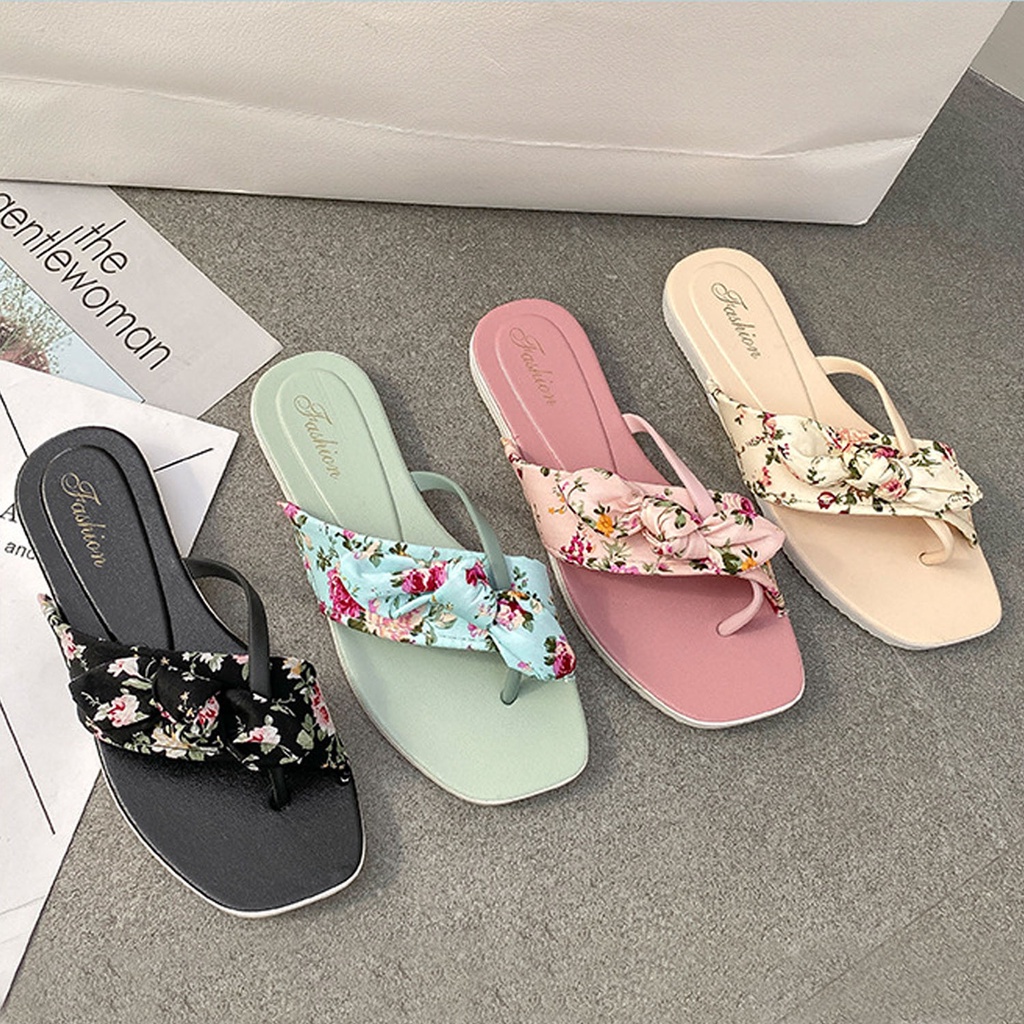 ☀CAMILO☀  Sandal Wanita / Sandal Slop Wanita / Sandal Fashion Wanita Murah / Sandal Cewek SF14