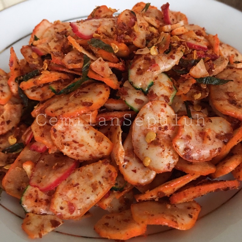 Kerupuk Seblak Bantet Pedas Daun Jeruk Halal Bawang Sebring Kemplang Krupuk Keripik Kripik Jablay Ba