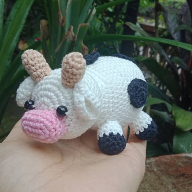 Boneka Rajut Sapi (Amigurumi Cow)