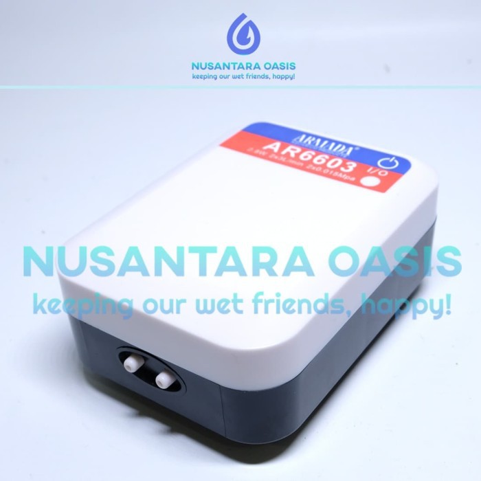POMPA UDARA AQUARIUM AIR PUMP AC DC ARMADA 6603