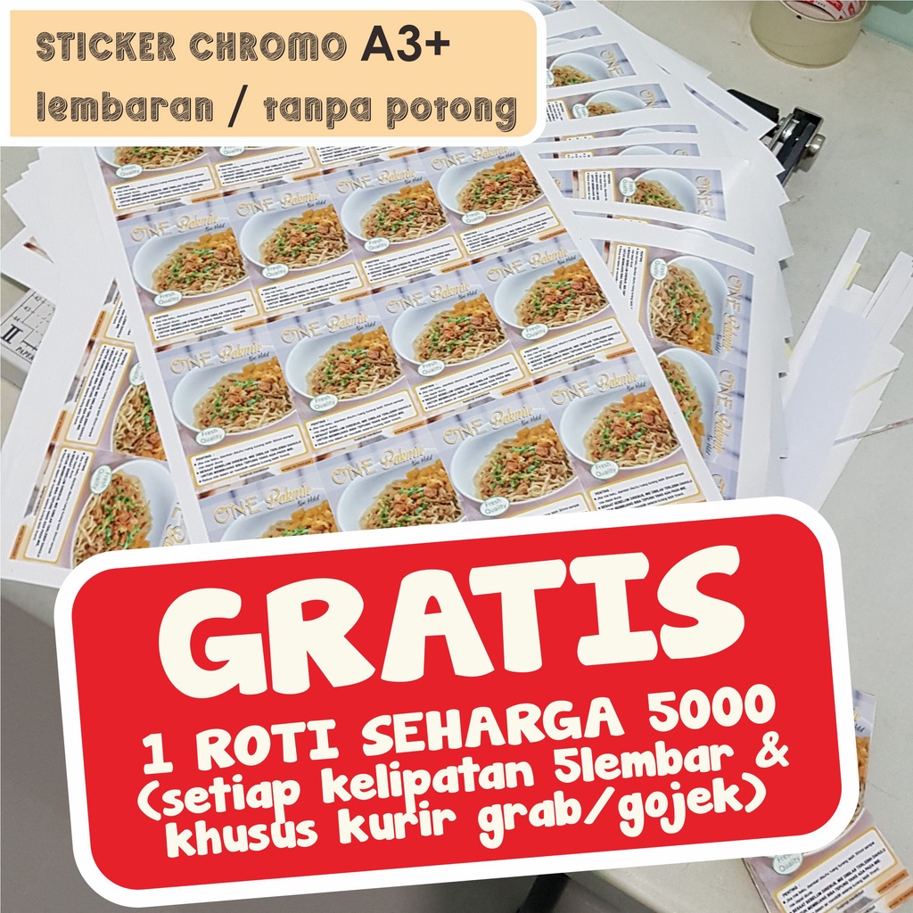 

Sticker Chromo A3+ (tanpa potong)