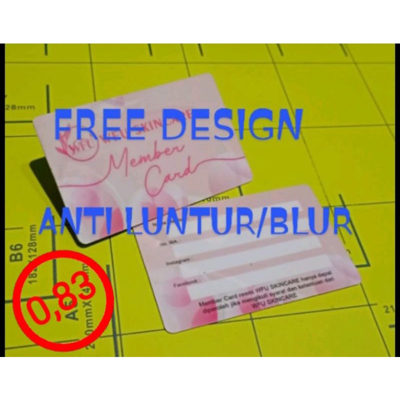 

Cetak Custom ID Card / Member Card / Thankyou Card / Kartu Pelajar input barcode
