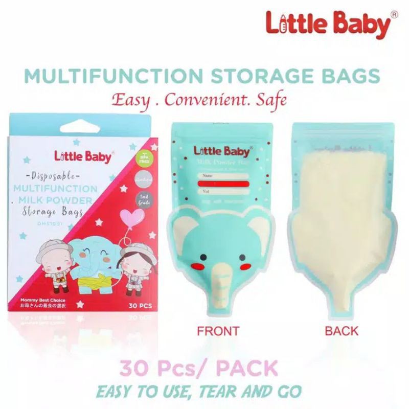 Little Baby Multifunction Milk Powder Elephant DMS1901 / Kantong ASI 200ml