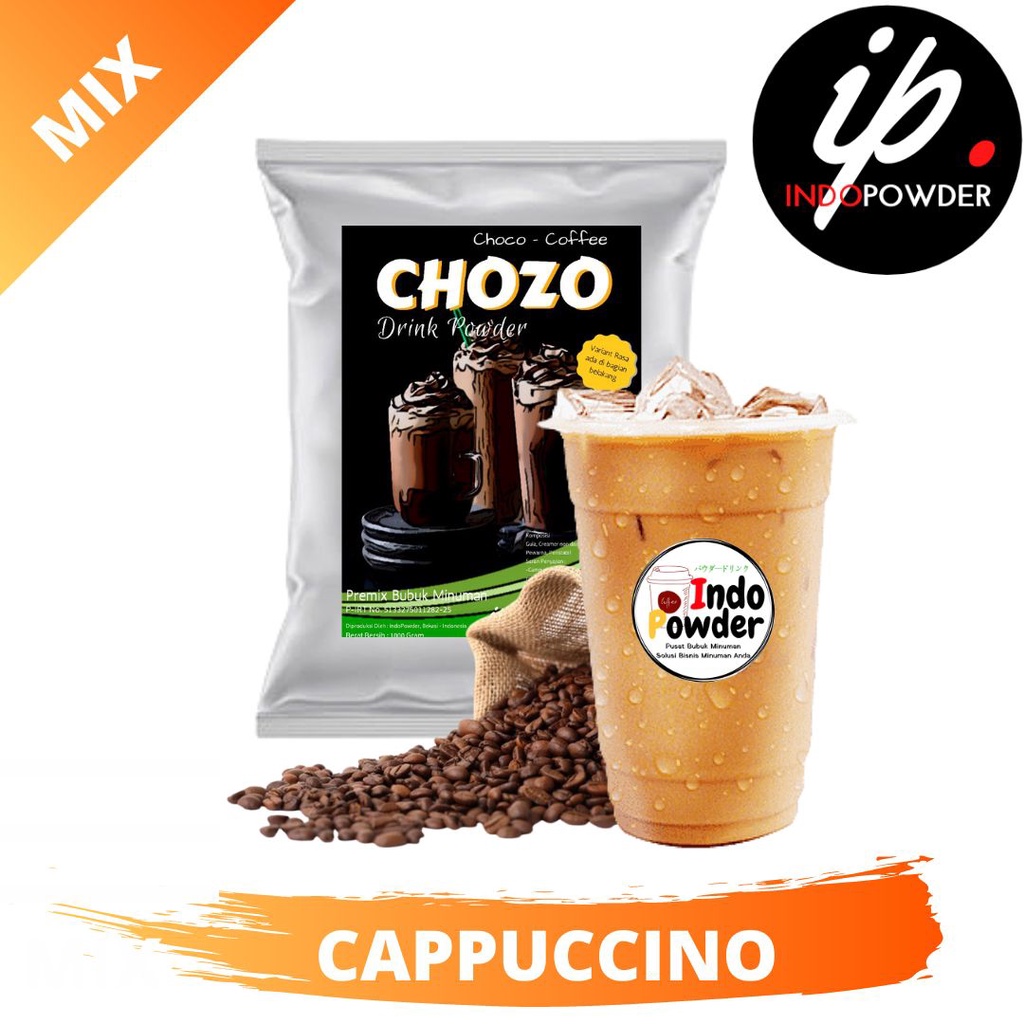 Bubuk Minuman Cappucino 1 Kg - Bubuk Cappucino - Cappuccino Powder - Bubuk Capcin - Bubuk Capucino