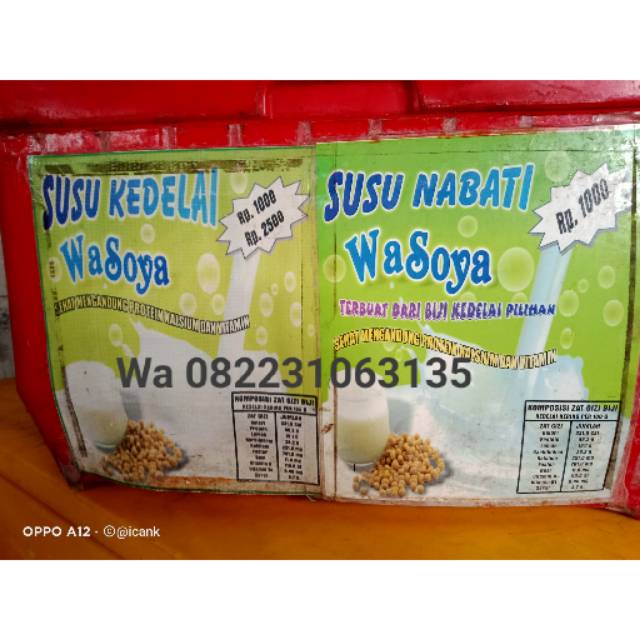 

Susu kedelai WaSoya Prajekan, Bondowoso