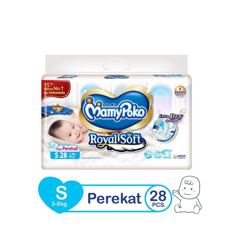 Popok Mamy poko Royal soft S 28