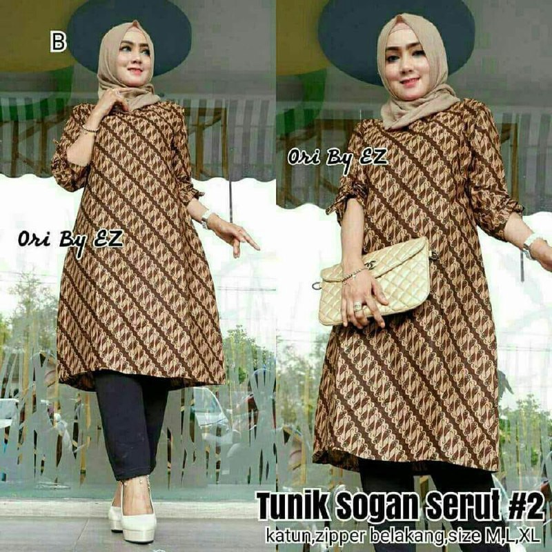 BATIK PEKALONGAN TUNIK BATIK RH2