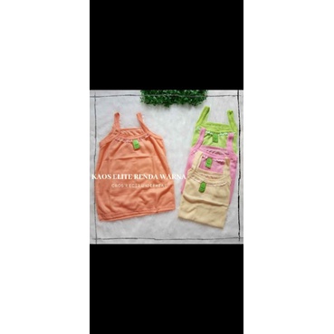 3pcs-Kaos Dalam Perempuan Renda Kaos Dalam Wanita Tanktop Renda-1