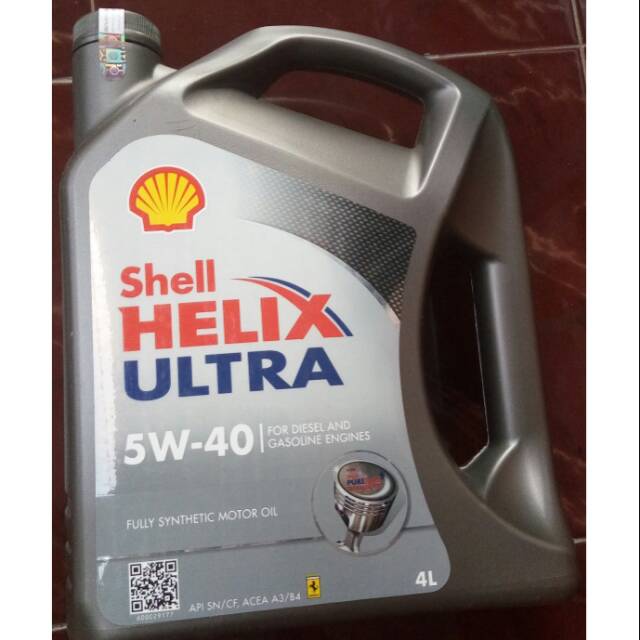 Shell Helix Ultra SAE 5w-40 Fully Synthetic
