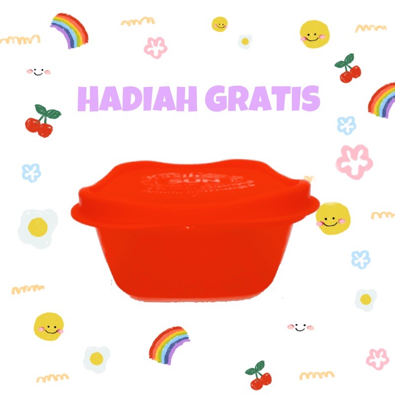 HADIAH GRATIS SNACK CONTAINER SERBAGUNA