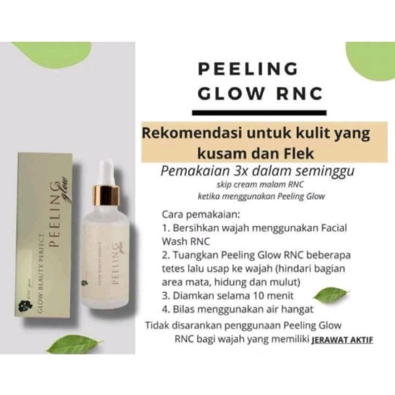 PEELING GLOW RNC WBEAUTY BPOM