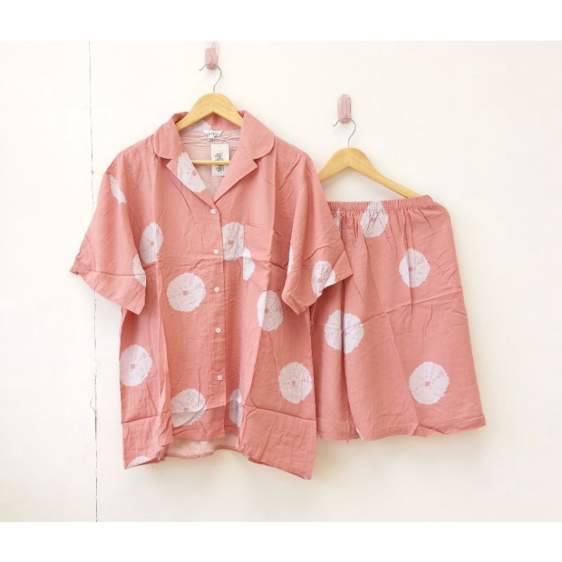 Anggifamily Setelan Pendek Amro Rayon Viscose Premium Jumbo