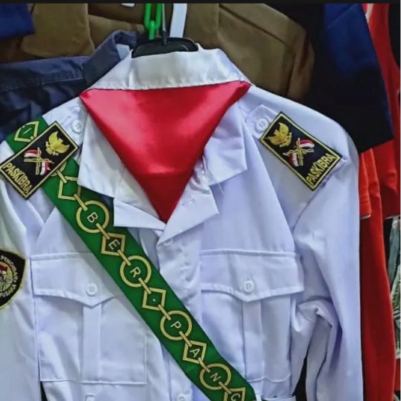 Bajau PDU Paskibraka seragam paskibraka baju paskibra