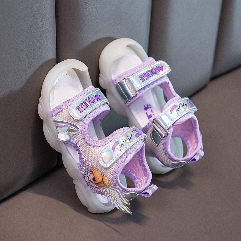 s588 sandal gunung fashion anak cewek perempuan motif kartun balita