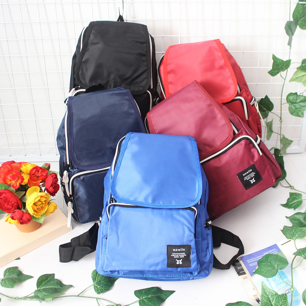 Tas Ransel Wanita Fashion Modis Anti Air Tas Gendong  Cewek Stylish Bacpack Parasut Murah Buat Jalan