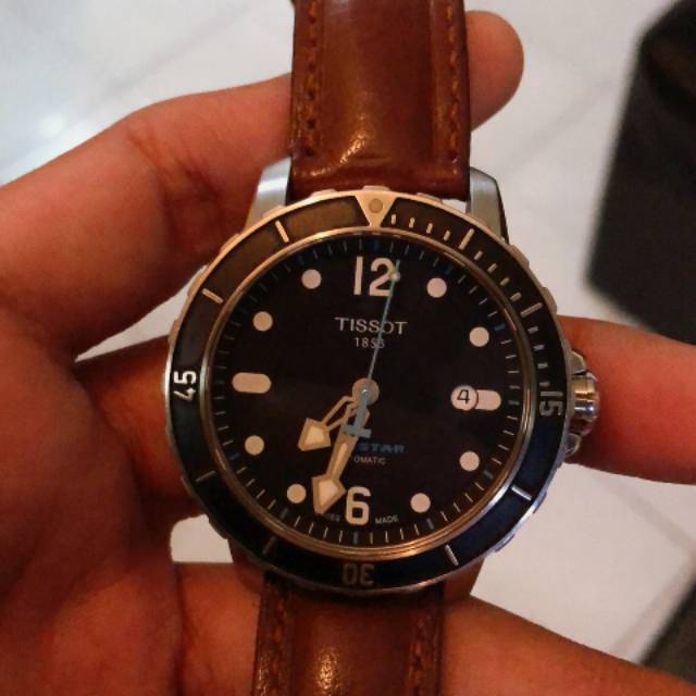 Jam tangan tissot automatic seastar original