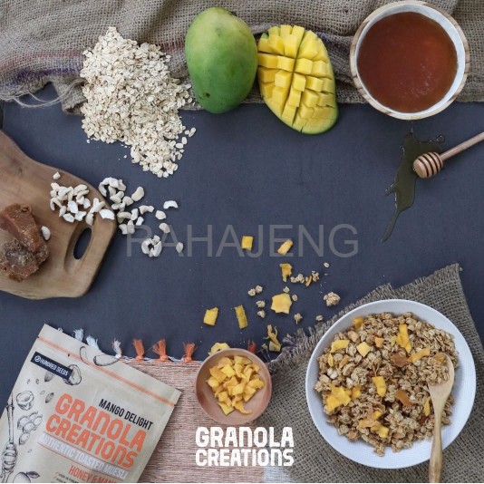 

Granola Creation 480gr - Honey & Manggo