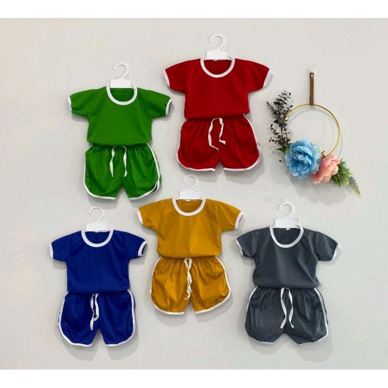 SETELAN CHUPA CHUPS ANAK/SETELAN ANAK POLOS/SETELAN ANAK UNISEX