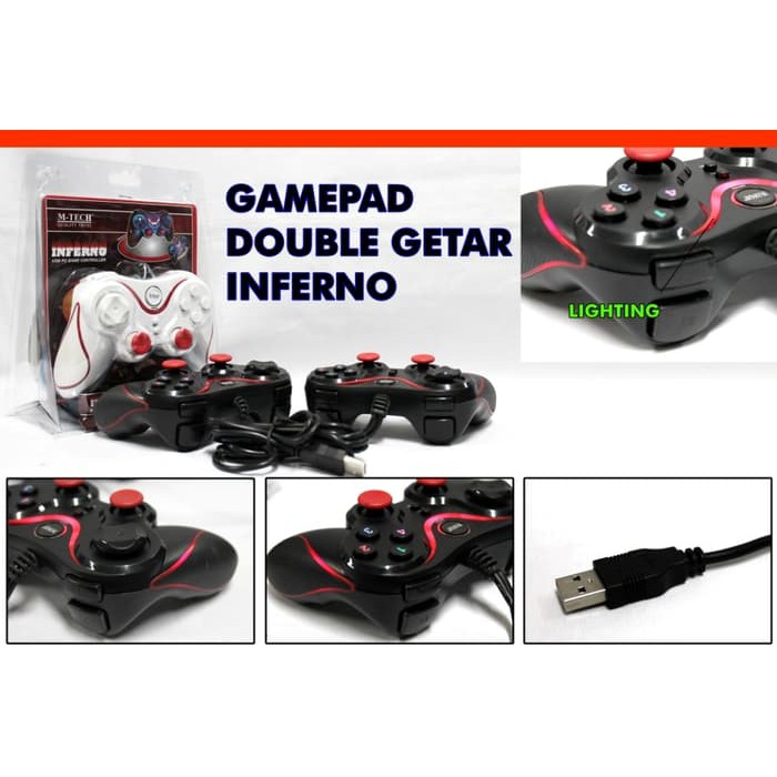 Gamepad Double Getar Inferno M-Tech