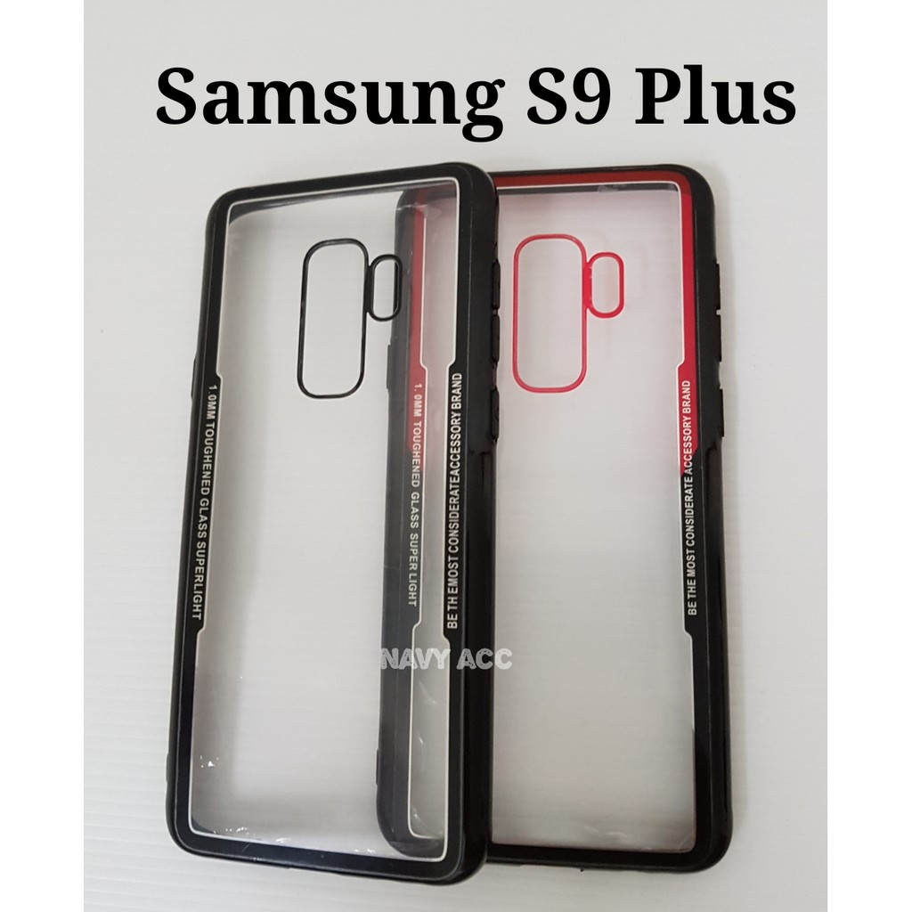 Case Samsung S9 Plus Clear Toughened - Cover S9 Plus Transparan