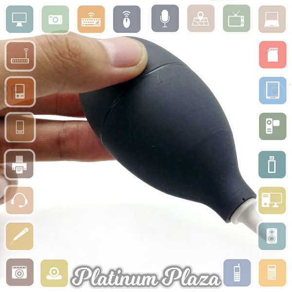 Dust Blower with Plastic Tip for Keyboard/Lens Camera/Watch - 1154 - Black`6DWJI2-