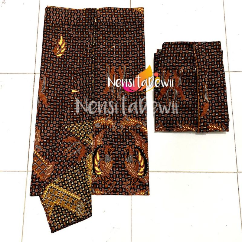 Jarik Instan Cewek + Sapit Urang / Motif Truntum Merak