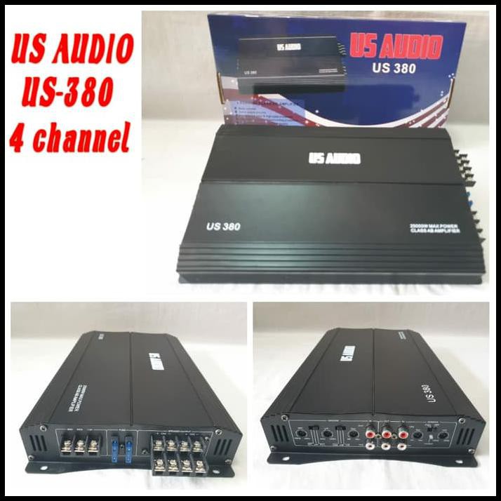 Promo Terbatas Power Mobil 4 Channel Us Audio 8000 Watt Mosfet