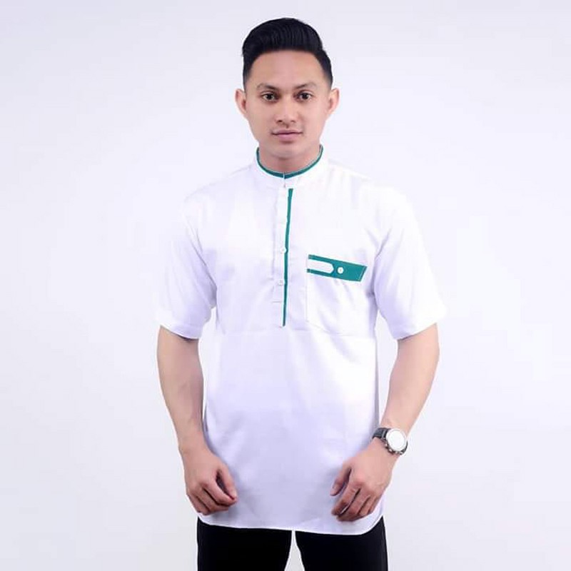 Baju muslim pria Koko AGAM murah berkualitas Koko kurta pakistan lengan
pendek / koko kurta pakistan agam original