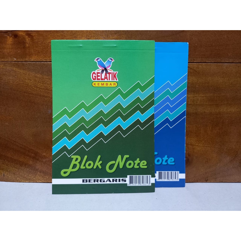 1Pcs Block Note kecil Gelatik -Block note Garis