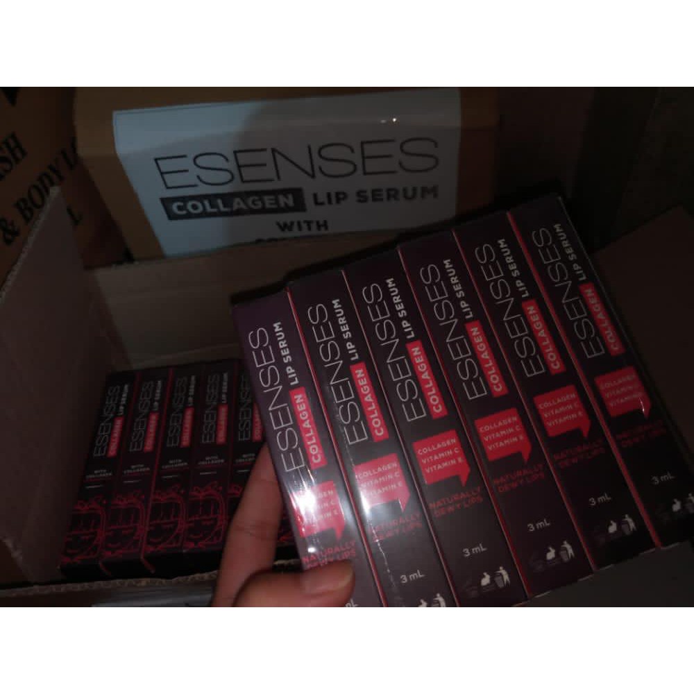 (CYBER) COD TERBARU LIP SERUM ESENSES COLLAGEN/MELEMBAKAN/MOISTURIZING LIPSERUM