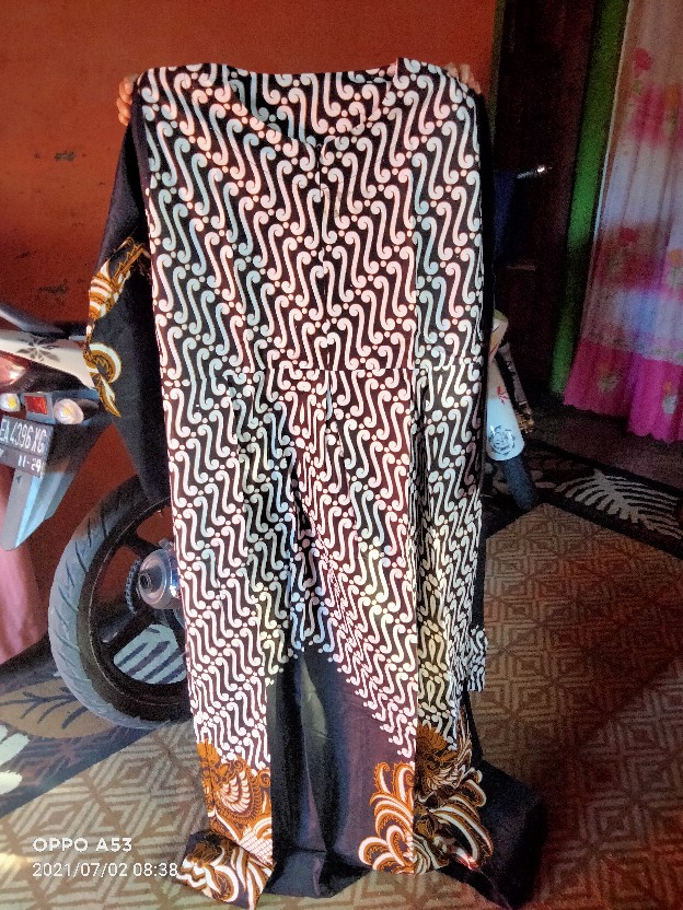 Gamis Batik Cempaka Putri Gamis Batik Terbaru Gamis Guru Gamis Dinas Batik