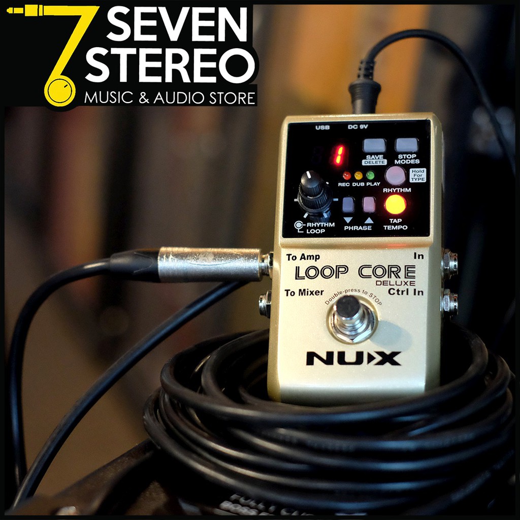 Nux Loop Core Deluxe 24-Bit Looper Pedal