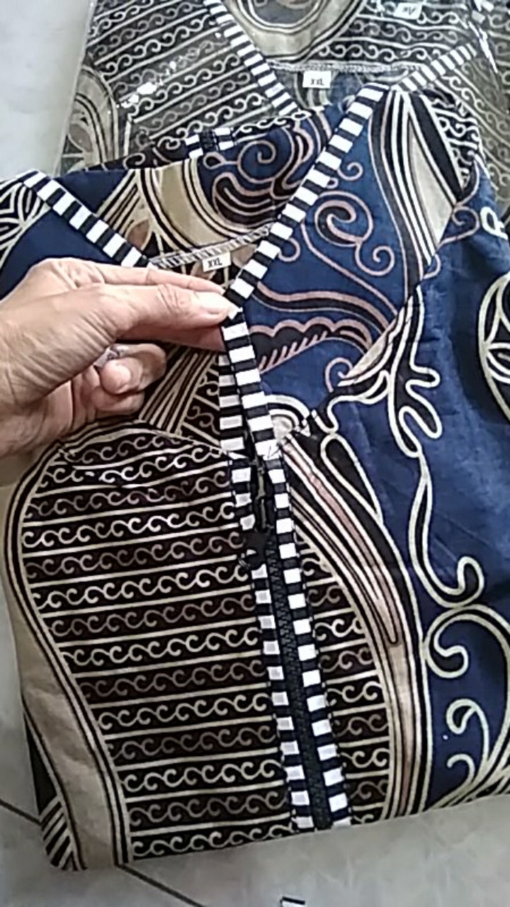 Men Sale Tunic Batik Slimfit Modern Best Quality Atasan Couple Standar Butik Amangurat M L Xl Xxl