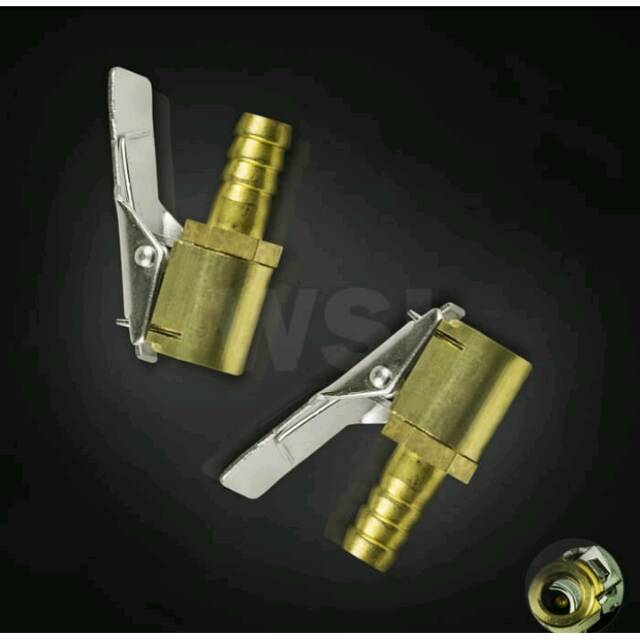 Air Chuck / Isian Ban Jepit Kuningan / tire chuck clip