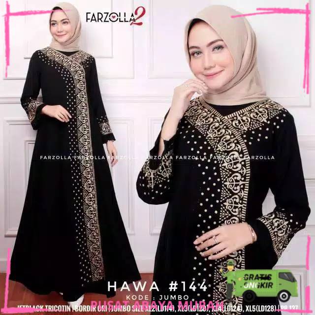 Abaya couple Arab Bordir Kimono Turkey India Jetblack Hitam ABAYA MURAH