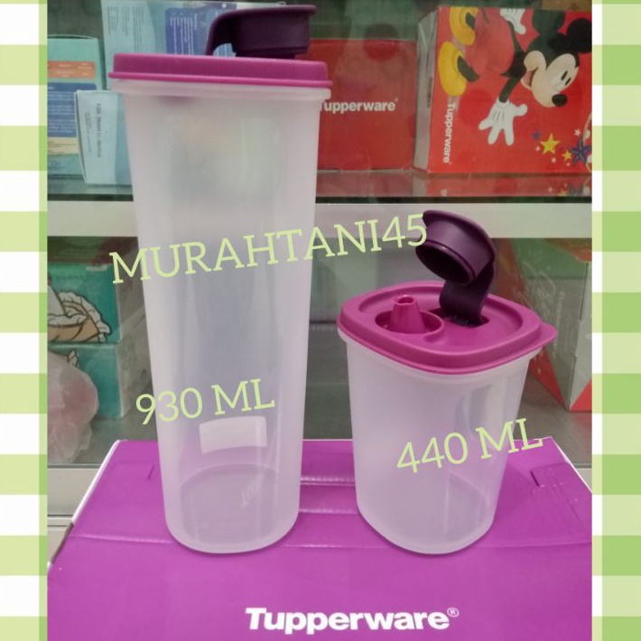 Botol kecap ezy pour  tupperware set rhubab ( 2 pcs )