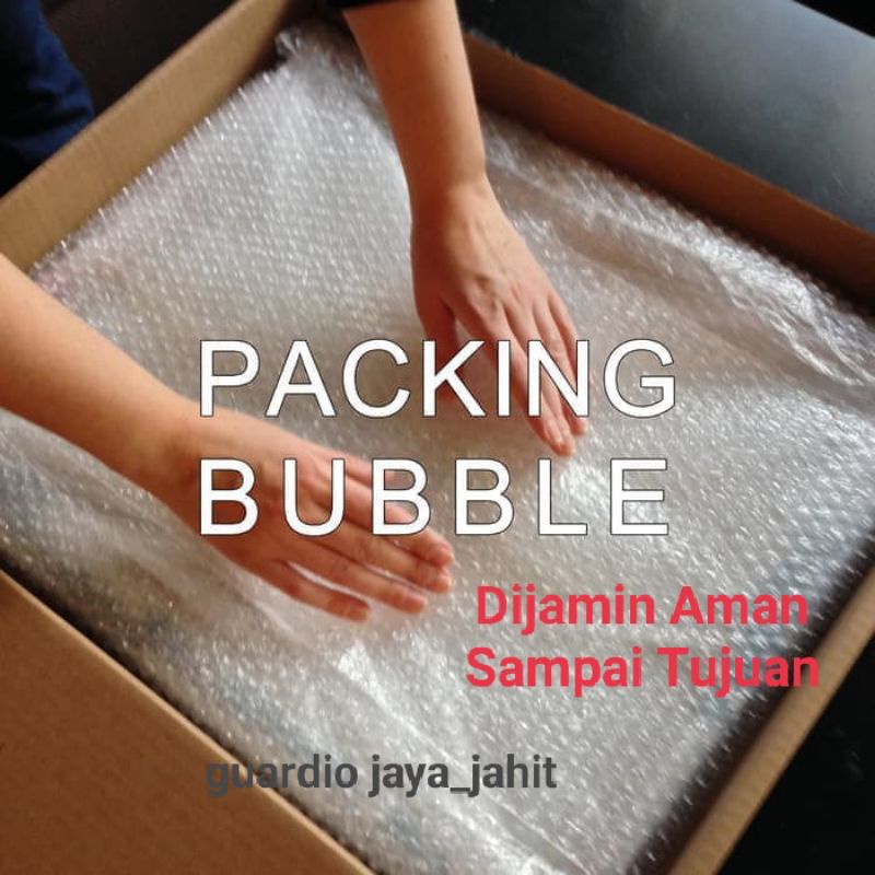 Bubble Wrap Tambahan Untuk Packing Lebih Aman Sampai Tujuan