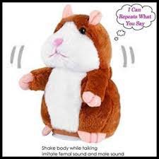 boneka hamster bisa bicara talking Toy Kids Doll Mainan Anak Bayi