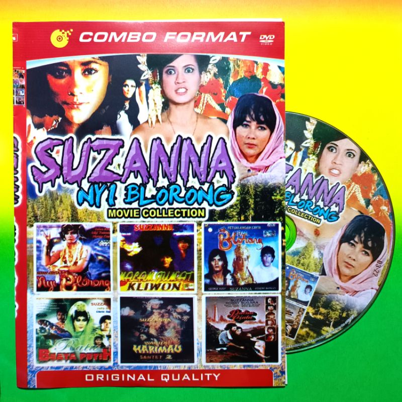 Kaset Film Horor Indonesia Jadul Suzanna Koleksi Susana Nyi Blorong Campuran Pilihan Terbaik Vol.2