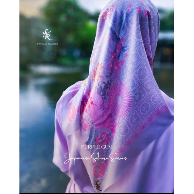 Japanesse Sakura Series Scarves by Syahrini