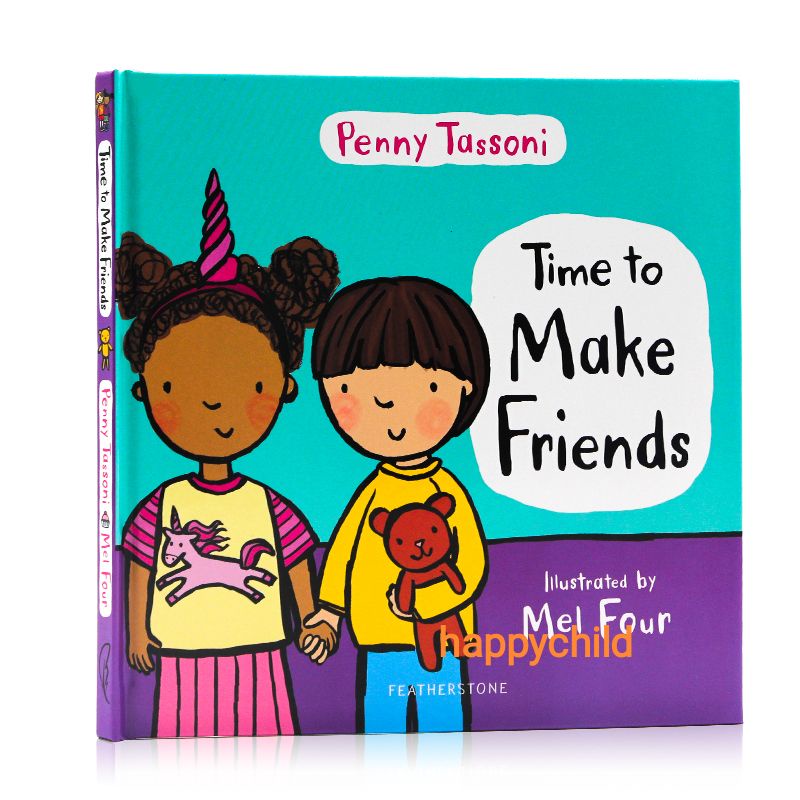 original Time to make friends by Penny Tassoni buku social buku anak buku bacaan buku impor happychild