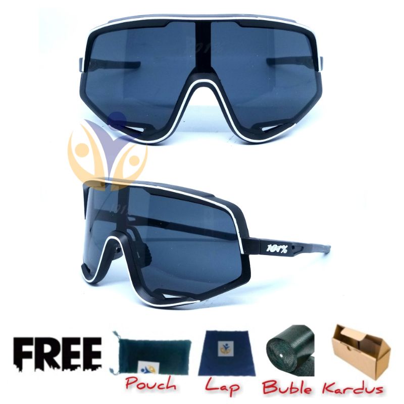 kacamata sepeda big size glend uv protection