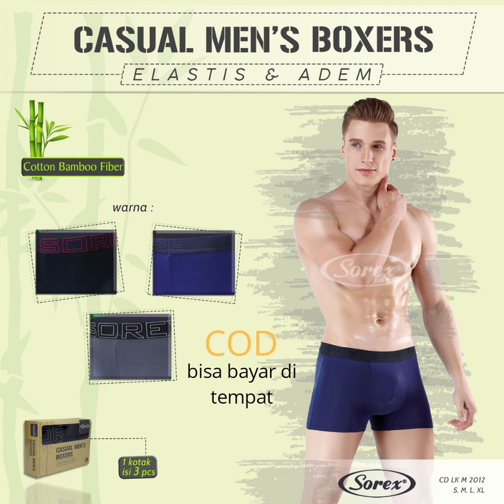 Celana BOXER pria|celana dalam pria boxer/CD BOXER