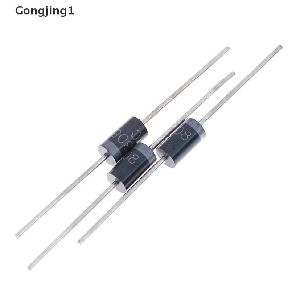 Gongjing1 10pcs Her308 Her 308 Rectifier Diode 3a 1000v Do-27