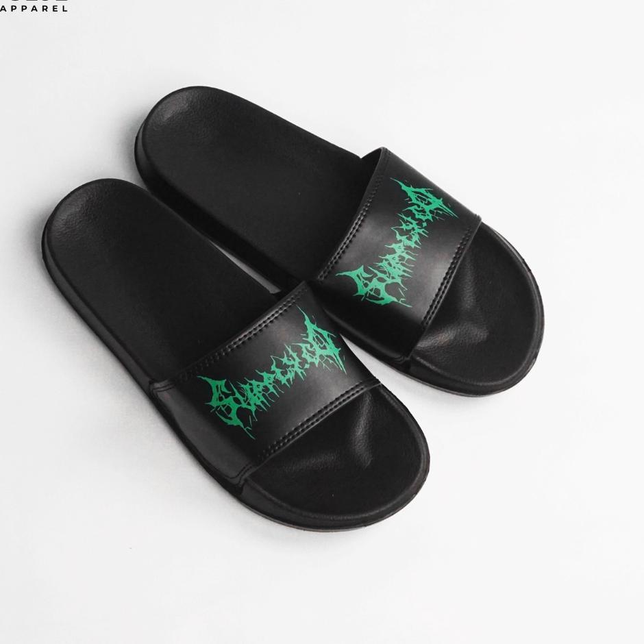 (NEW STOCK!!) [SDL0008-10] Sandal slop / Sandal Slide / sendal slide slippers  Footwear original Sup