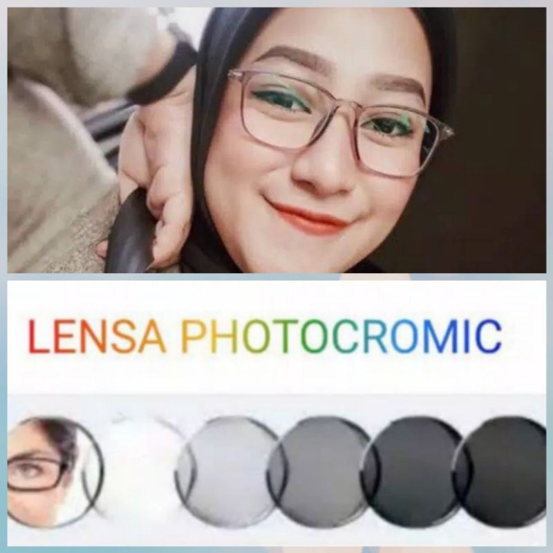 paket frame dan lensa.. Frame TR90 2135 kacamataku