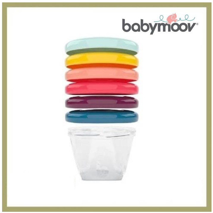 Babymoov Baby Bowls 180ml/6Pcs - A04308