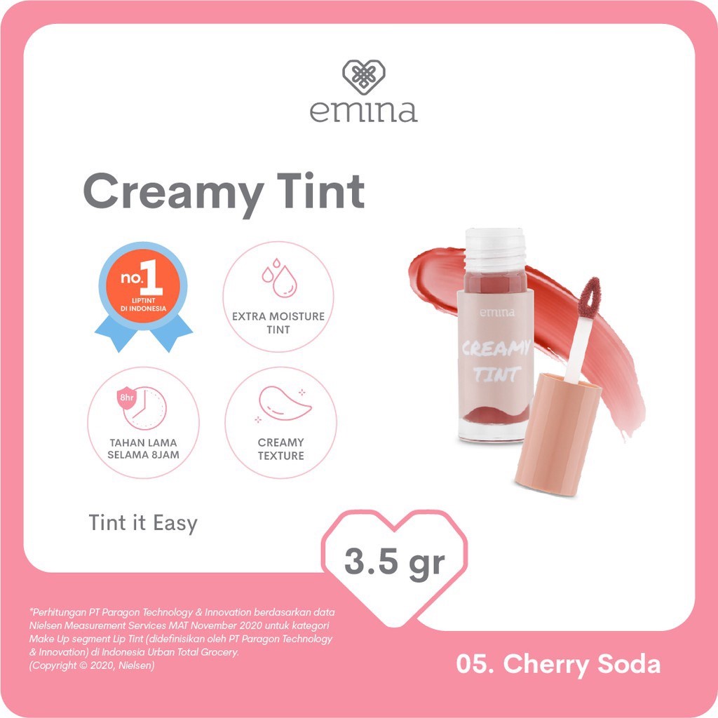 ⭐️ Beauty Expert ⭐️ Emina Creamy Tint | ORI 100% | BPOM SALE