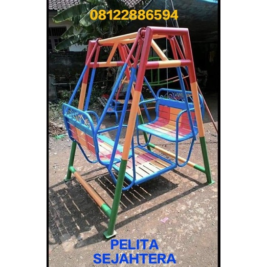 Ayunan Anak TK Bangku 80 / Ayunan Anak / Wahana Bermain Anak